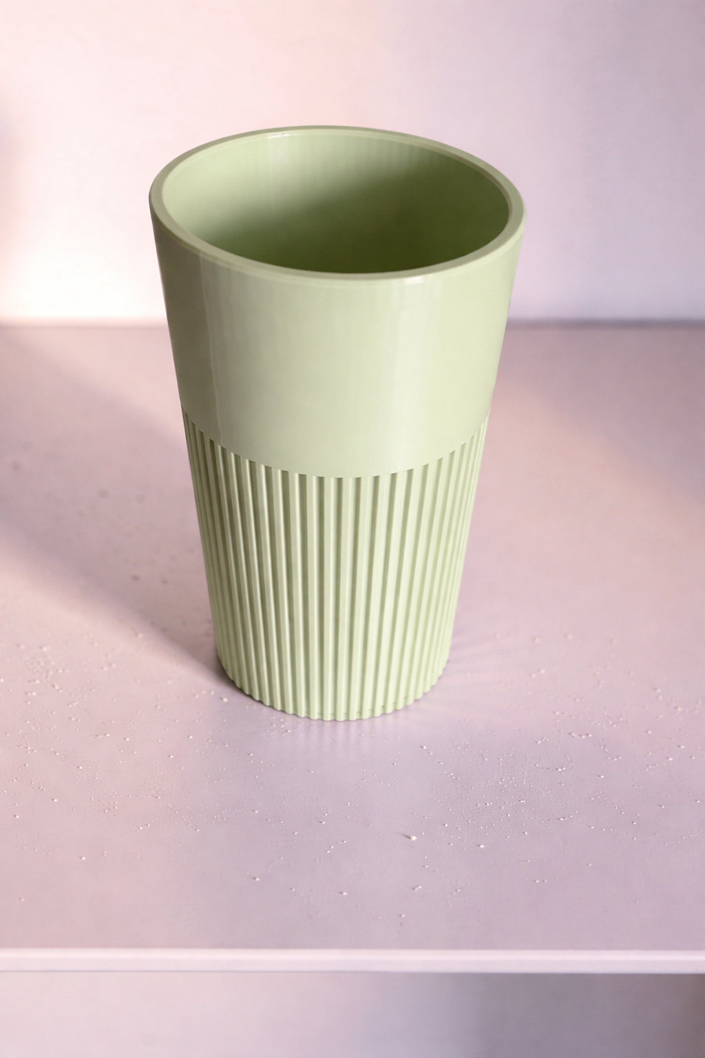 Vase for LEGO Bouquets, Botanicals & Flowers Sets 10313 | Modern Ribbed Vase