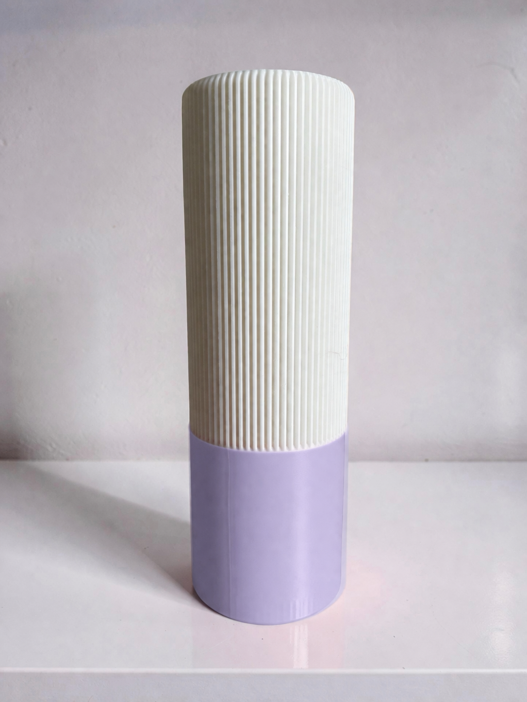 Vase for LEGO Lotus Flower Set 40647– 17cm Vase – Custom Colour Base