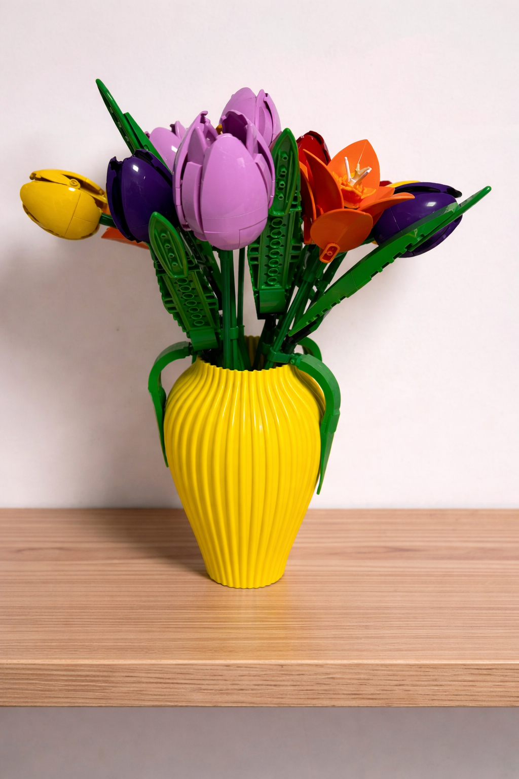 Modern Vase For Lego Bouquets & flower Sets 18cm for Home Decor