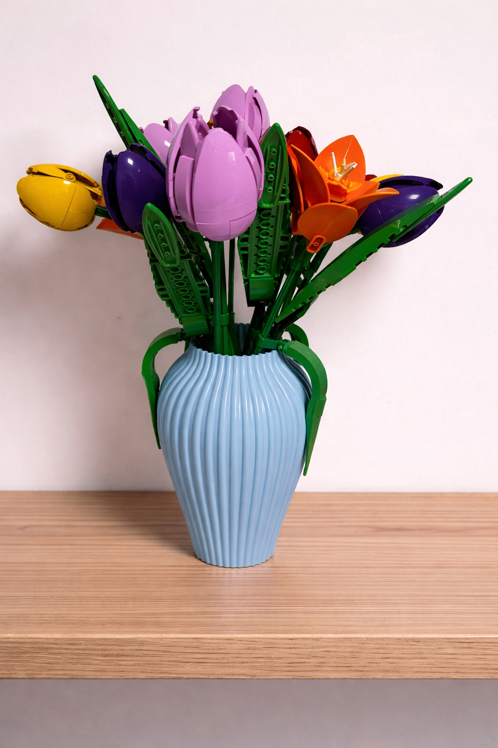 Modern Vase For Lego Bouquets & flower Sets 18cm for Home Decor