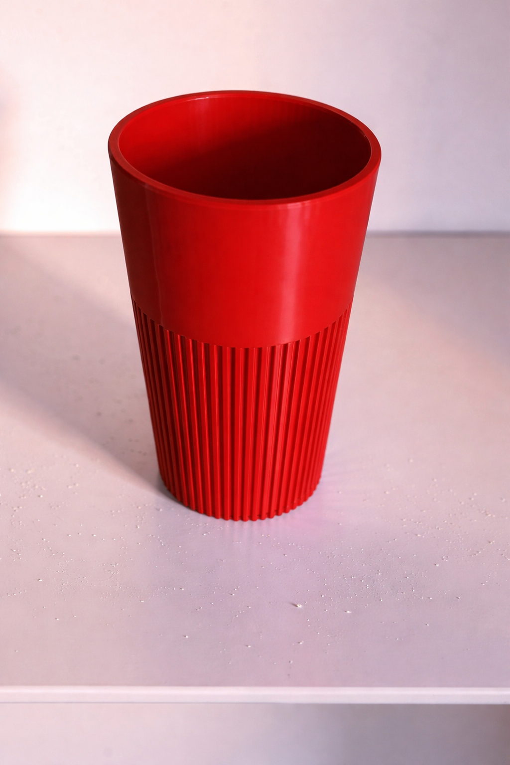 Vase for LEGO Bouquets, Botanicals & Flowers Sets 10313 | Modern Ribbed Vase