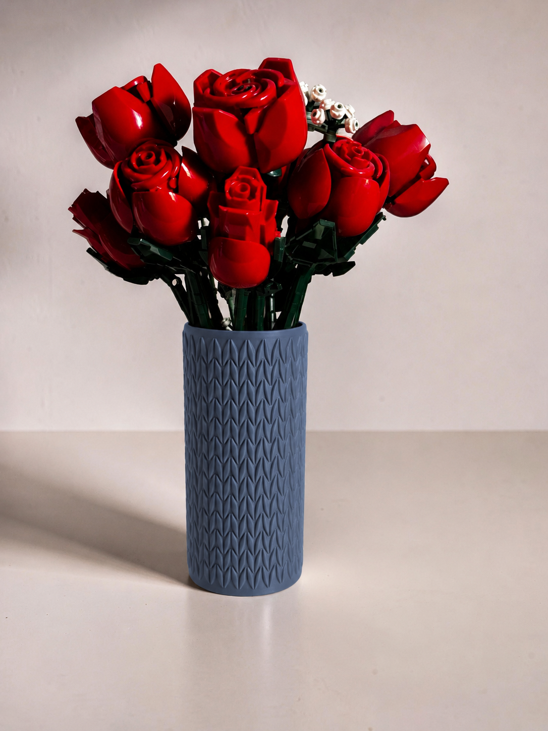 Vases For All LEGO Flowers Sets, Botanicals & Roses In A Modern Knitted Design