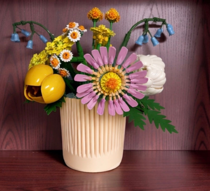 Vase For Lego Petite Sunny Bouquet 10347