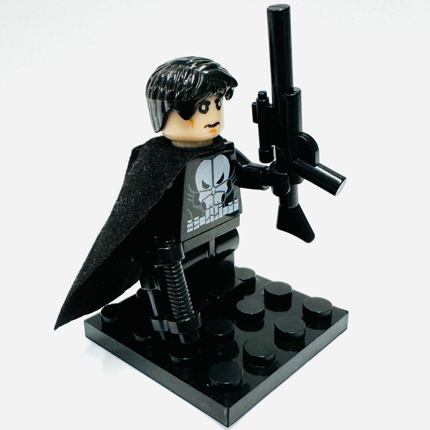 Custom Super Hero Punisher  Minifigure