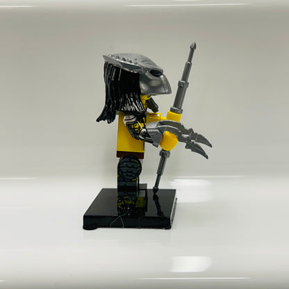 Custom Predator Bright Yellow Minifigure