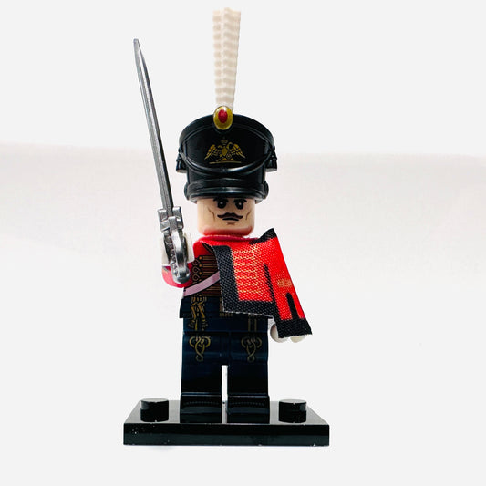 Custom Military Russian Guard Hussar Minifigure