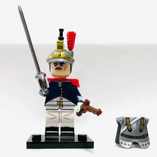 Custom Military French Cuirassier Minifigure