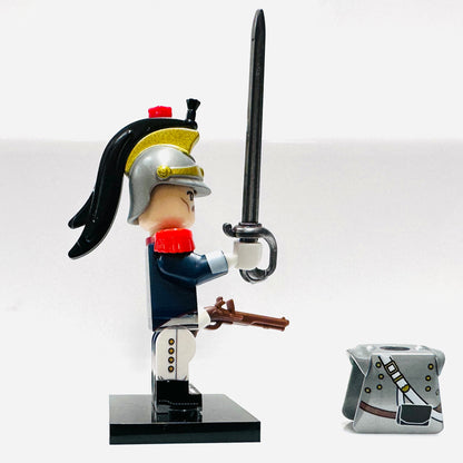 Custom Military French Cuirassier Minifigure