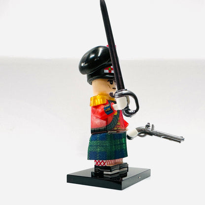 Custom Military Officer Of The Highland Infantry Minifigure