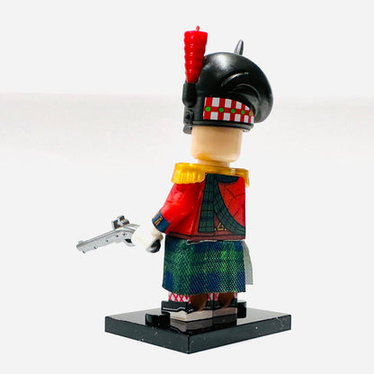 Custom Military Officer Of The Highland Infantry Minifigure