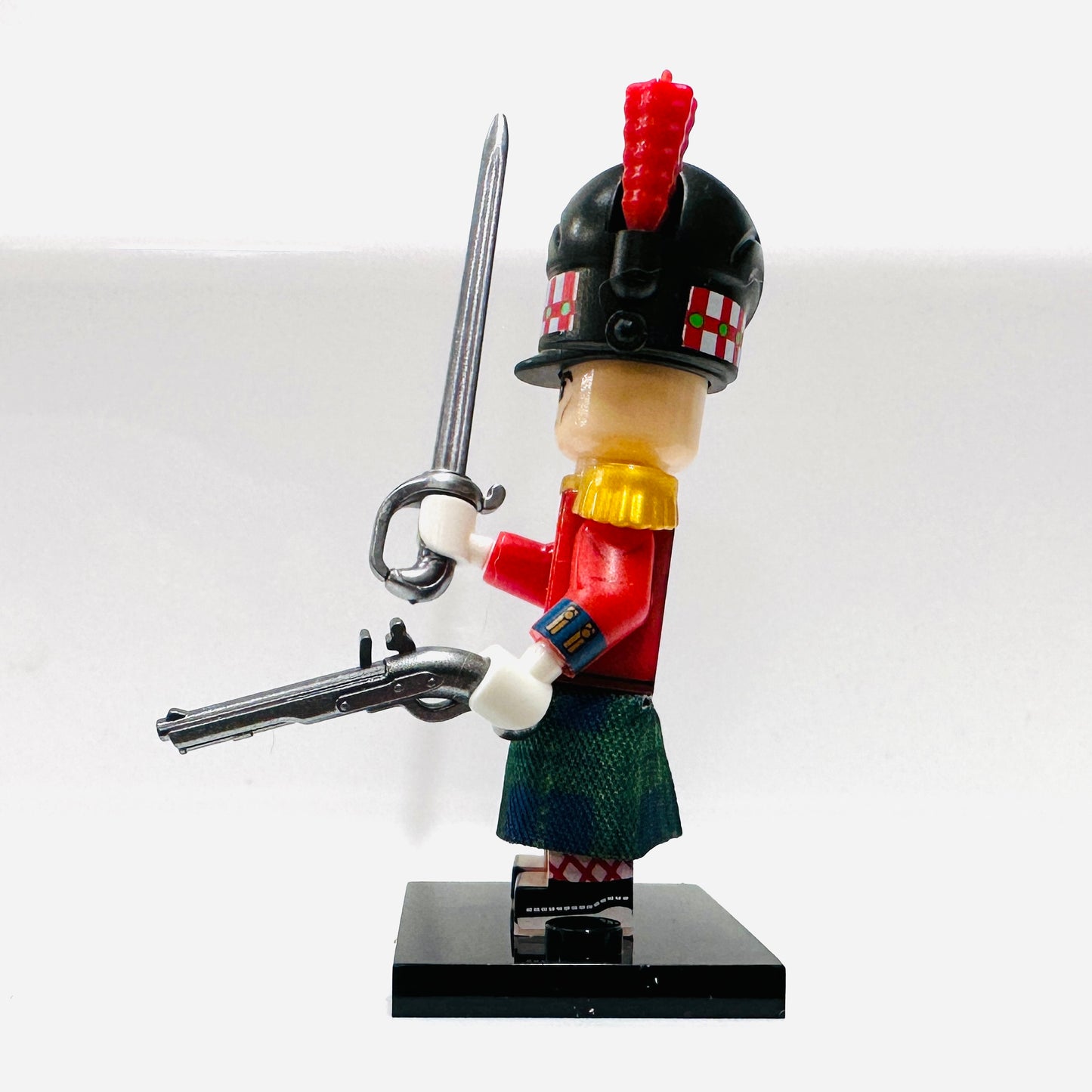 Custom Military Officer Of The Highland Infantry Minifigure