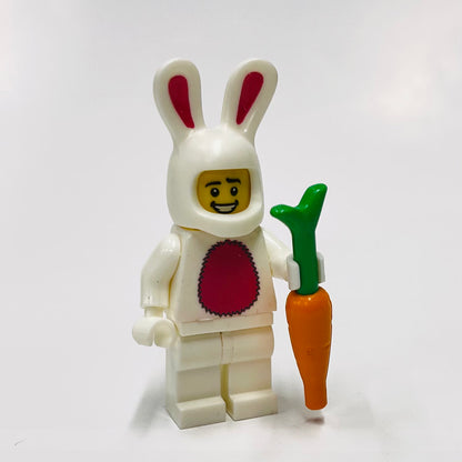 Custom Rabbit/Bunny White Minifigure