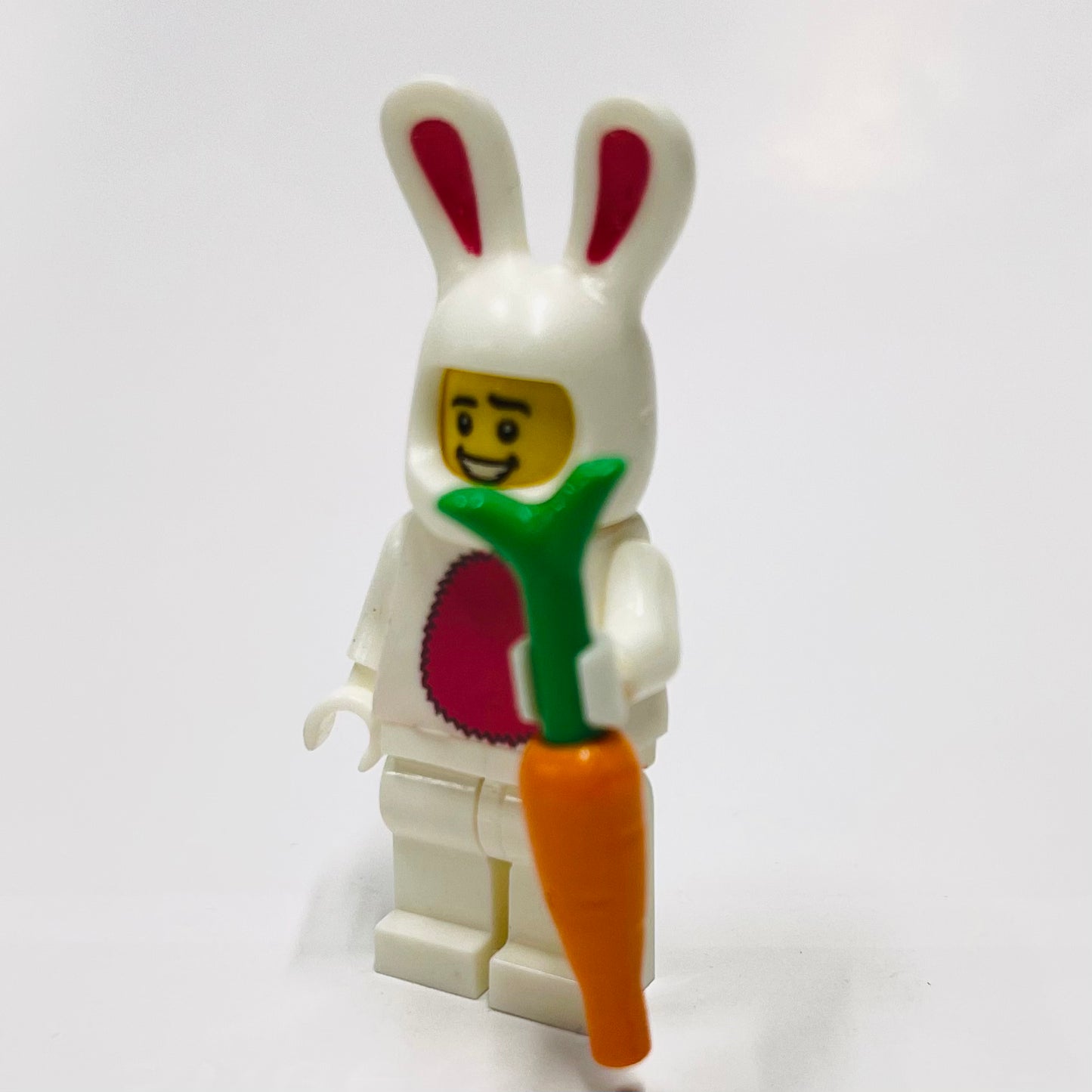 Custom Rabbit/Bunny White Minifigure