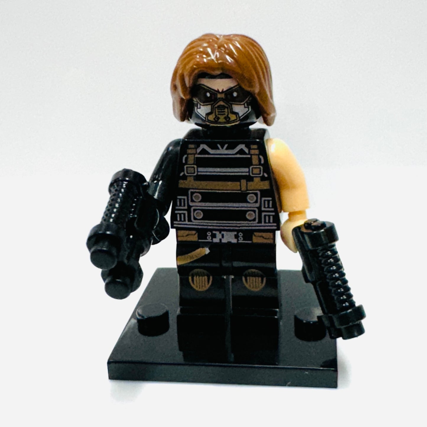 Custom Super Hero Winter Soldier Minifigure