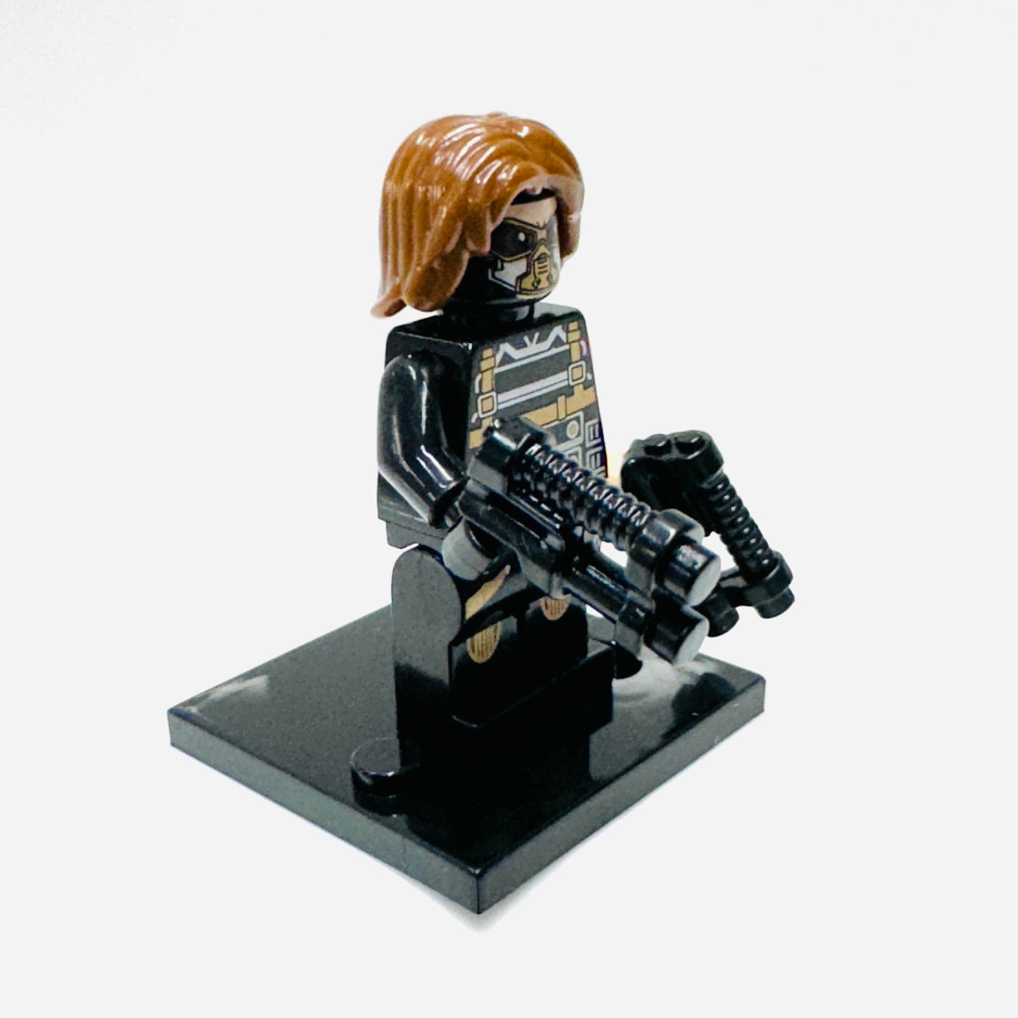 Custom Super Hero Winter Soldier Minifigure