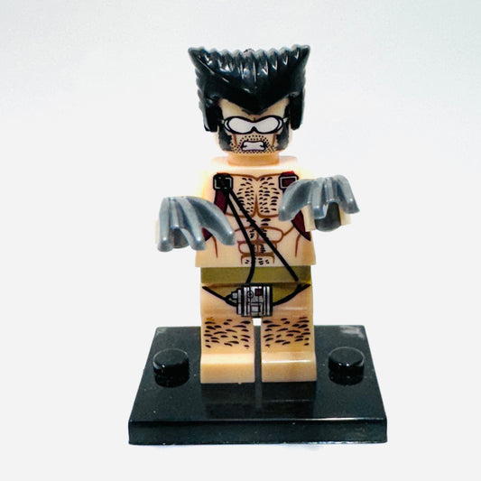 Custom Super Hero Wolverine Minifigure