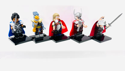 Custom Super Hero Thor Love & Thunder Set Of 5 Minifigures