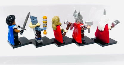 Custom Super Hero Thor Love & Thunder Set Of 5 Minifigures