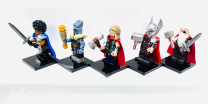 Custom Super Hero Thor Love & Thunder Set Of 5 Minifigures