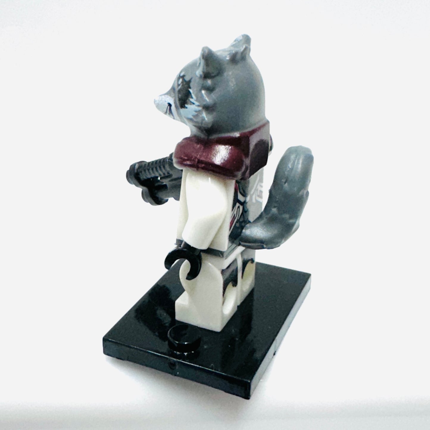 Custom Super Hero Rocket Raccoon In A Quantum Suit Minifigure