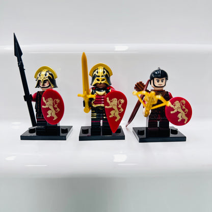 Custom Game Of Thrones Minifigures Set of 3 Figures