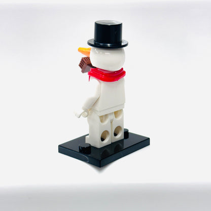 Custom Snowman  Minifigure