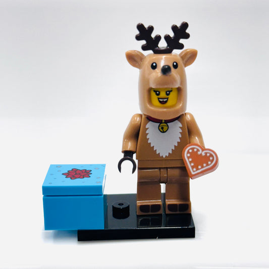 Custom Christmas Reindeer  Minifigure