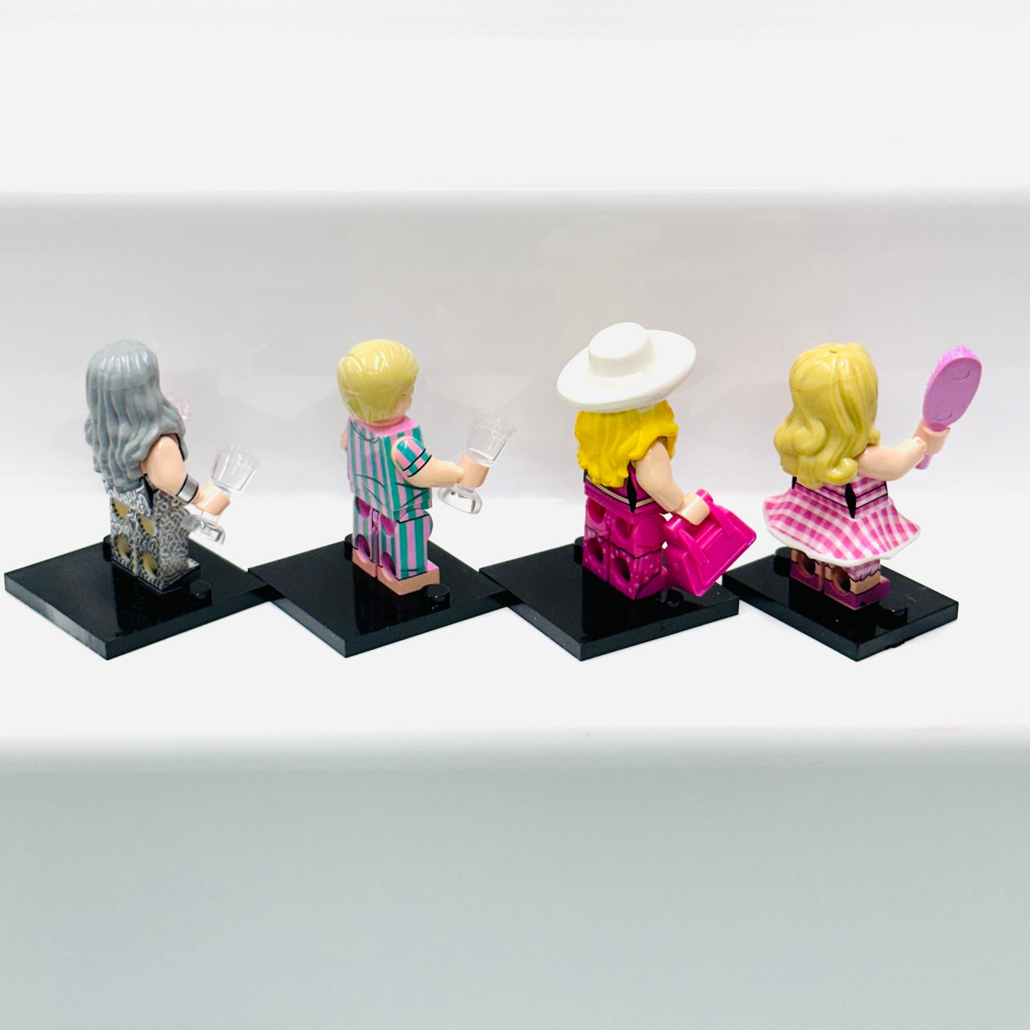 Custom Barbie Minifigure Set Of 4 Figures