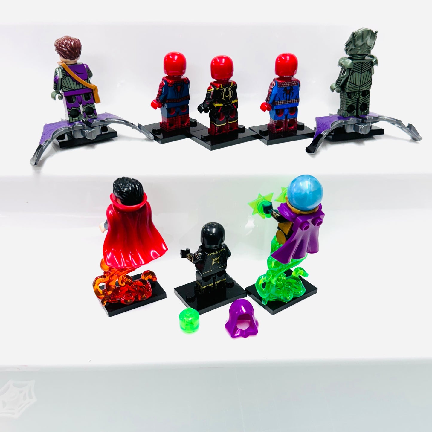 Custom Super Hero Spider-Man No way home Set Of 8 Minifigures