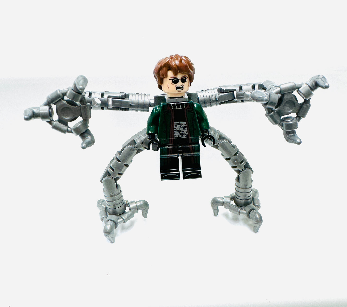 Custom Super Hero Doctor Octopus  Minifigure