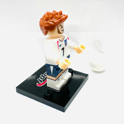 Custom Footballer Beckham Minifigure