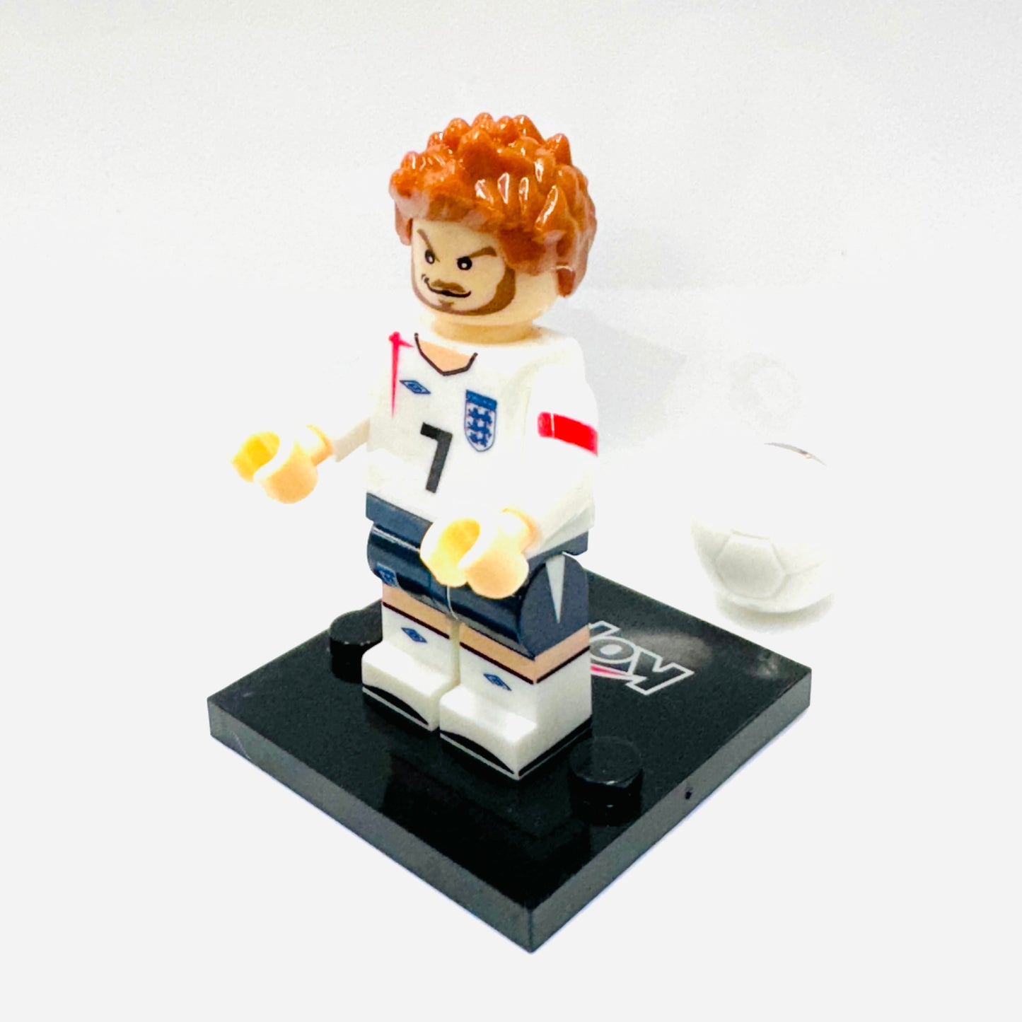 Custom Footballer Beckham Minifigure