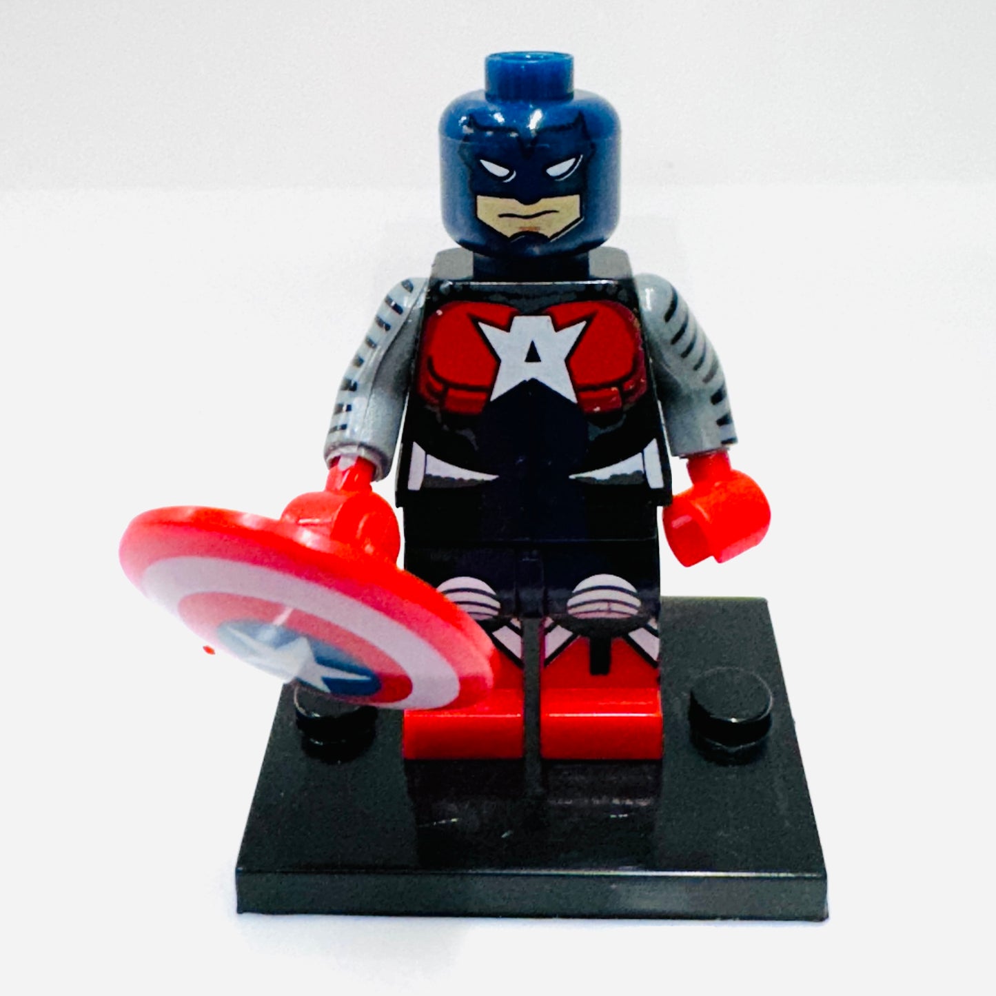 Custom Super Hero Captain America  Minifigure