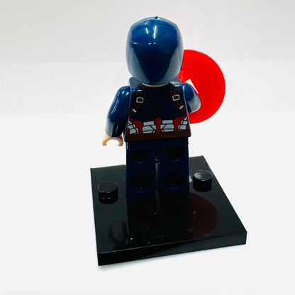 Custom Super Hero Captain America  Minifigure