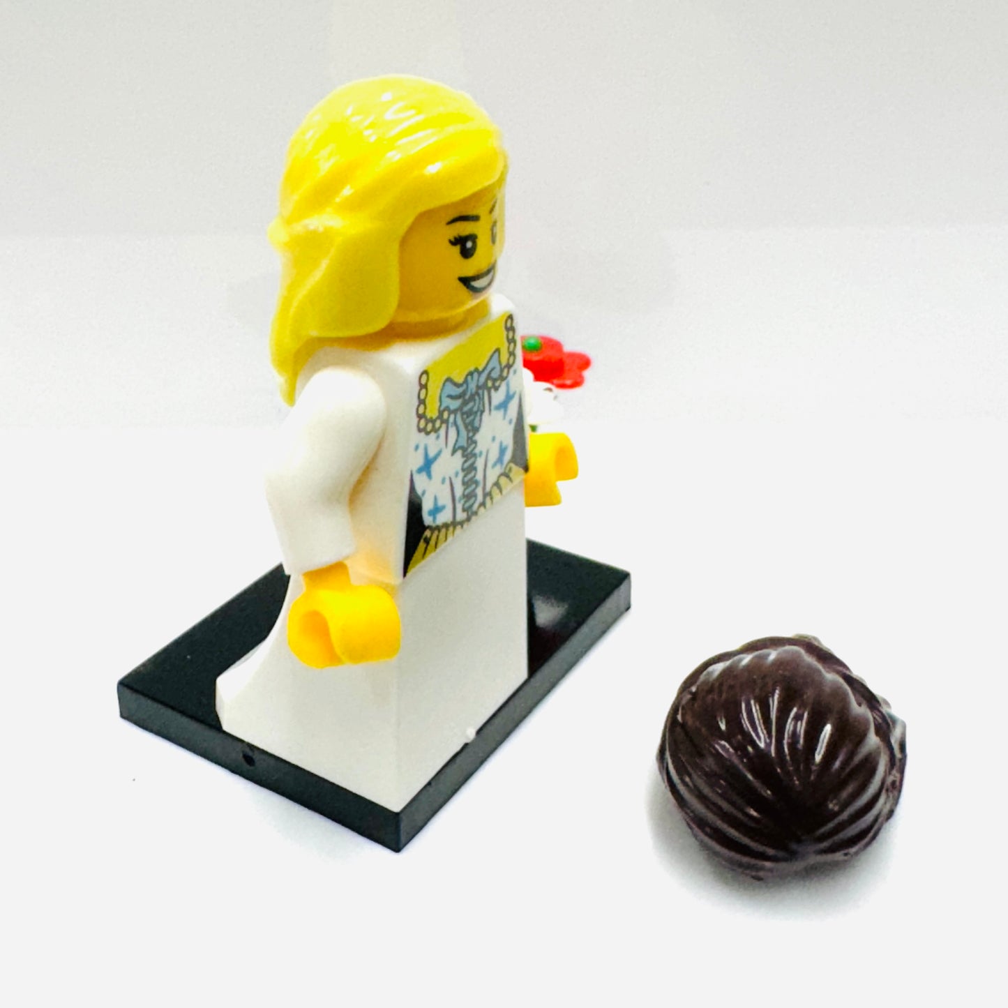 Custom Bride Minifigure