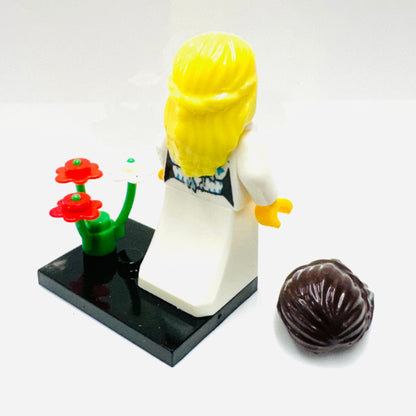 Custom Bride Minifigure