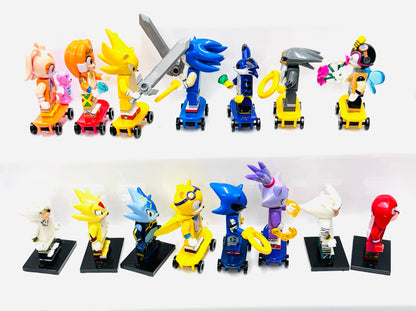 Custom Sonic the hedgehog Set Of 15 Minifigures