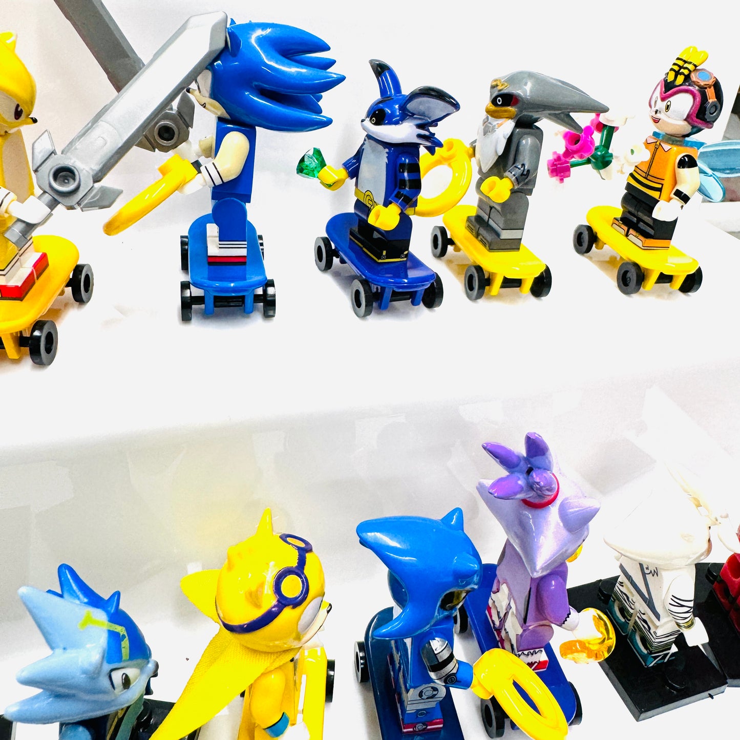 Custom Sonic the hedgehog Set Of 15 Minifigures