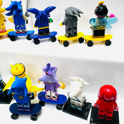 Custom Sonic the hedgehog Set Of 15 Minifigures