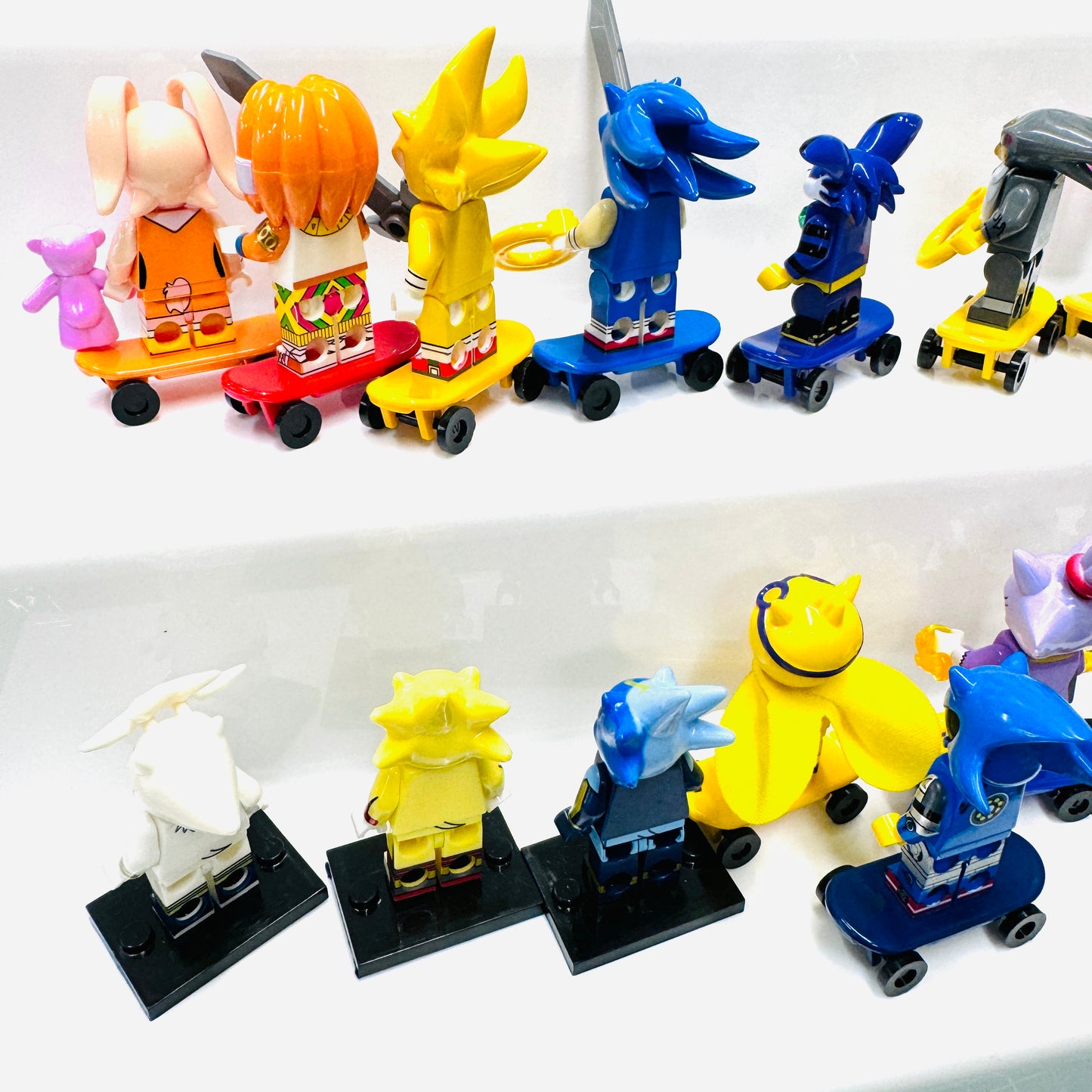 Custom Sonic the hedgehog Set Of 15 Minifigures