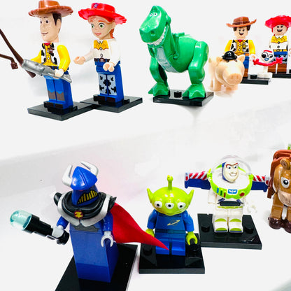 Custom Toy Story Minifigure Set Of 12 Figures & 2 Minifigures