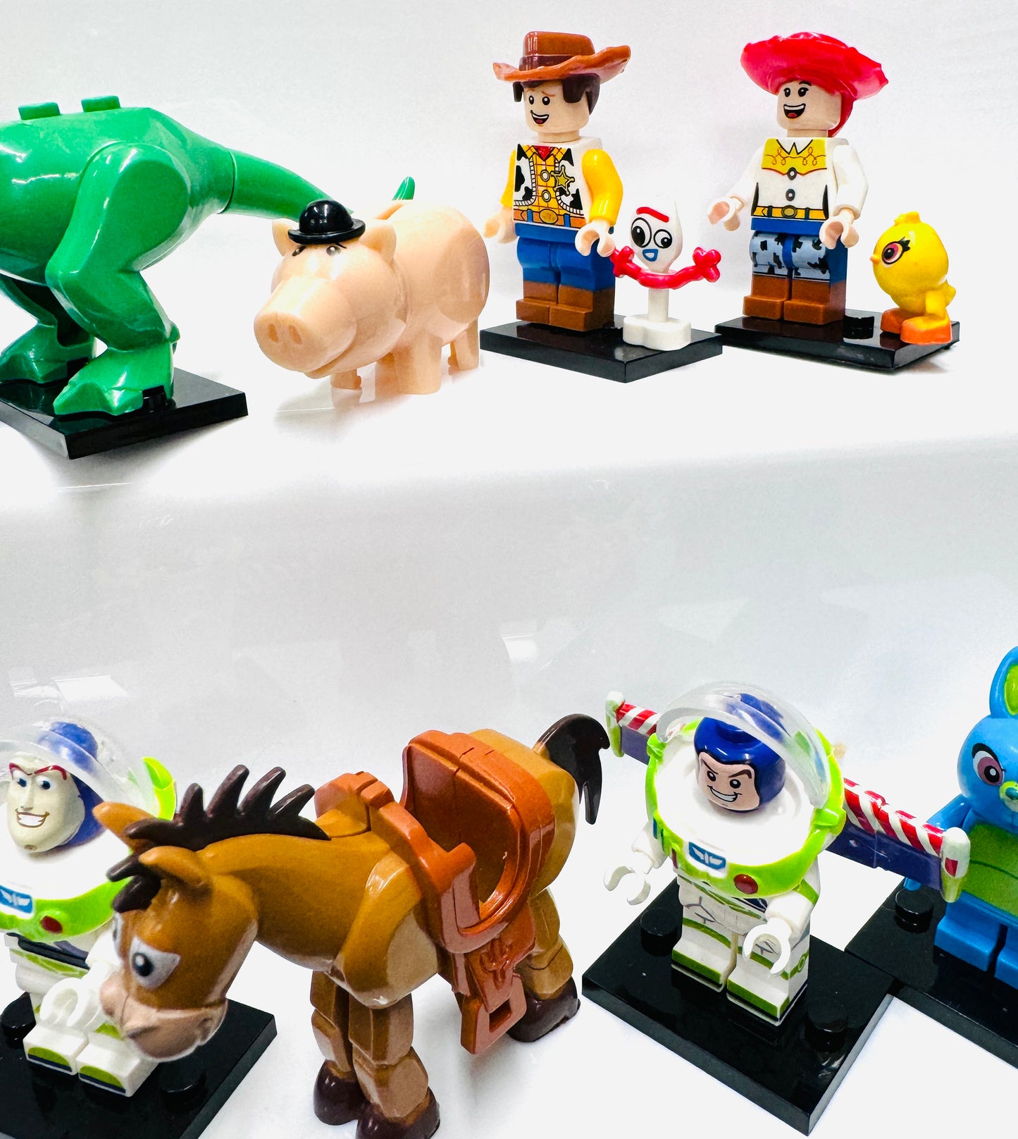 Custom Toy Story Minifigure Set Of 12 Figures & 2 Minifigures