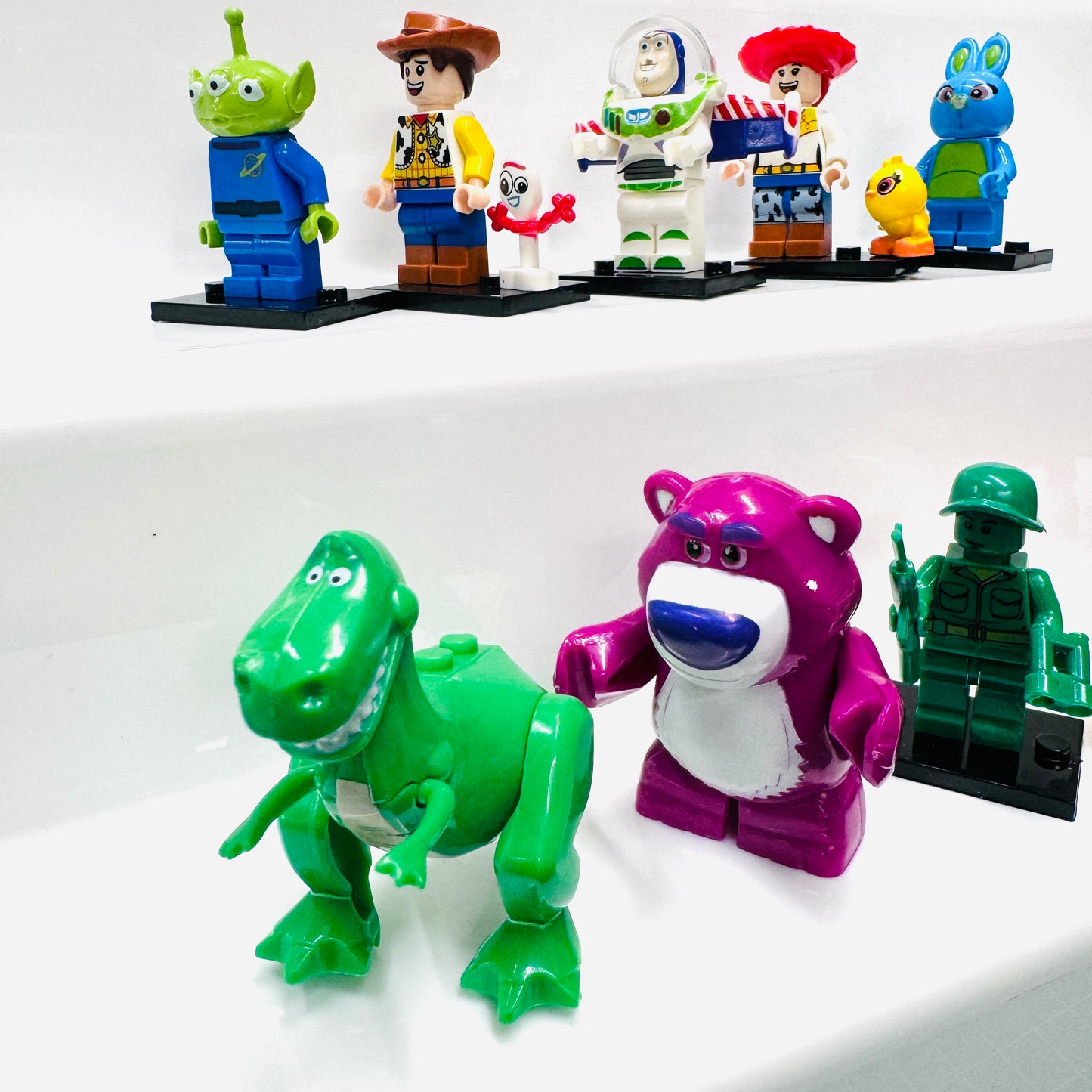 Custom Toy Story Minifigure Set Of 10 Figures & 2 Minifigures