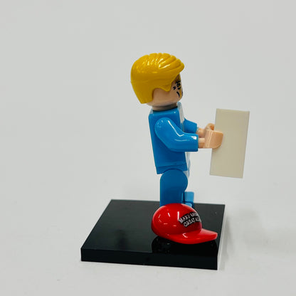 Custom Donald Trump Blue Minifigure