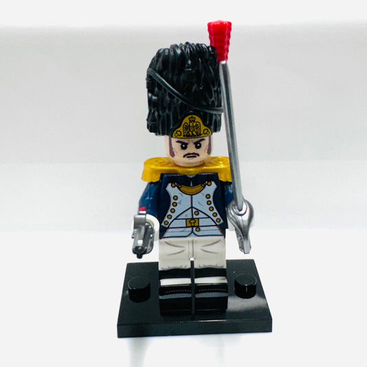 Custom  Military Officer Of The French Old Guard Minifigure