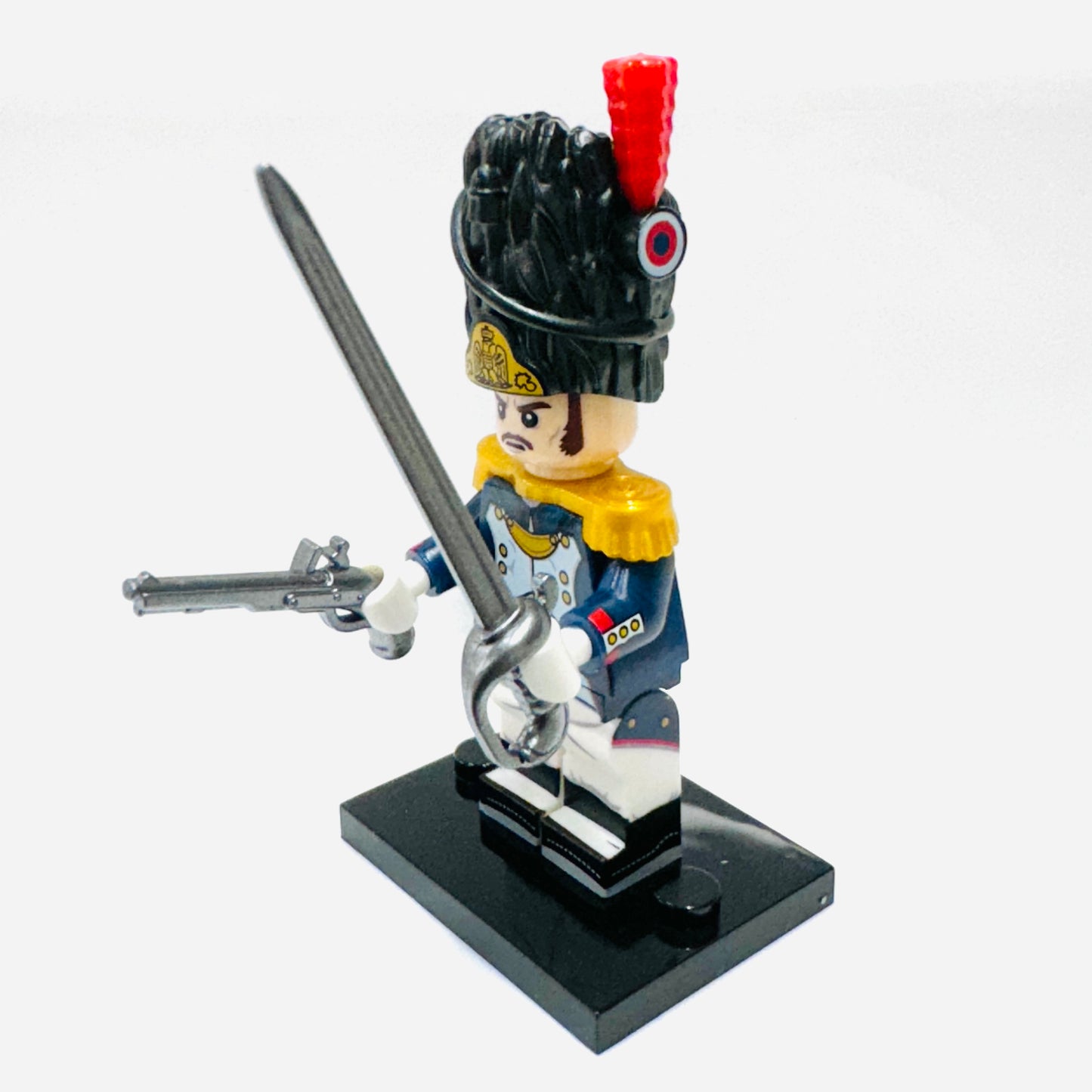 Custom  Military Officer Of The French Old Guard Minifigure