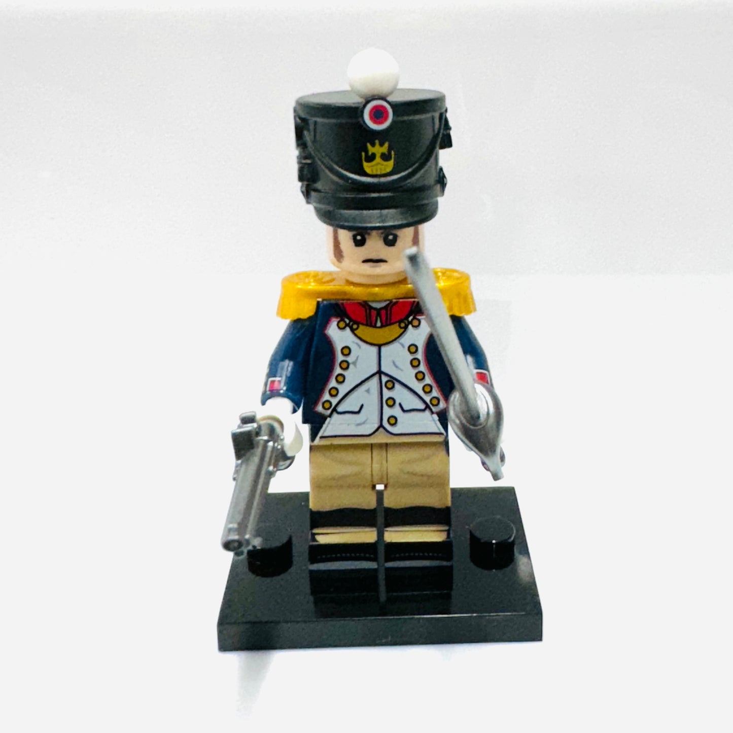 Custom  Military Napoleonic French Soldier Minifigure