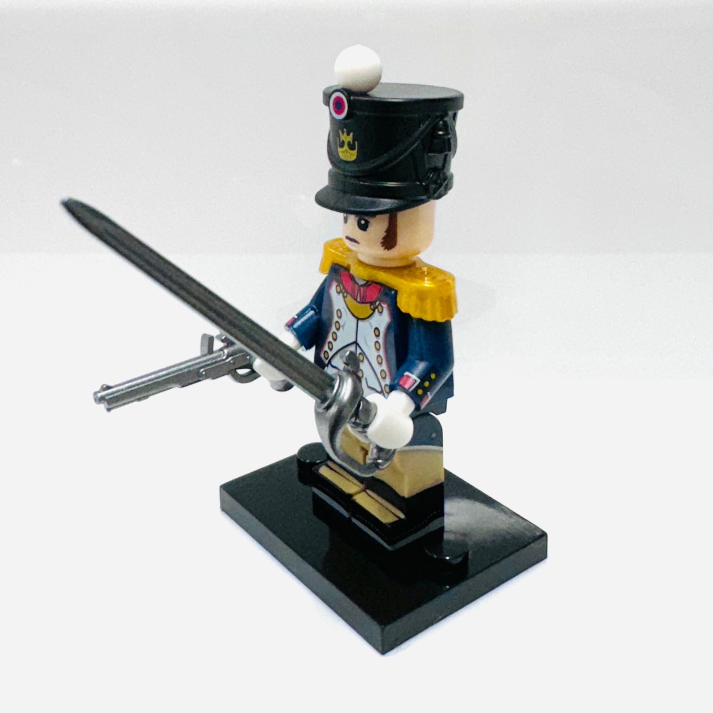 Custom  Military Napoleonic French Soldier Minifigure