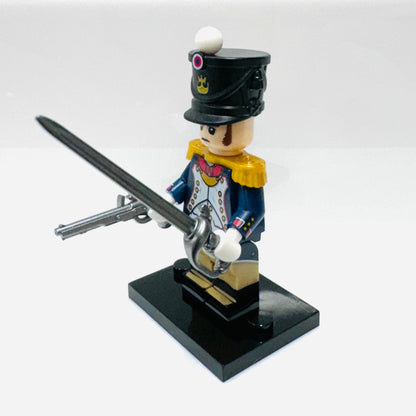 Custom  Military Napoleonic French Soldier Minifigure