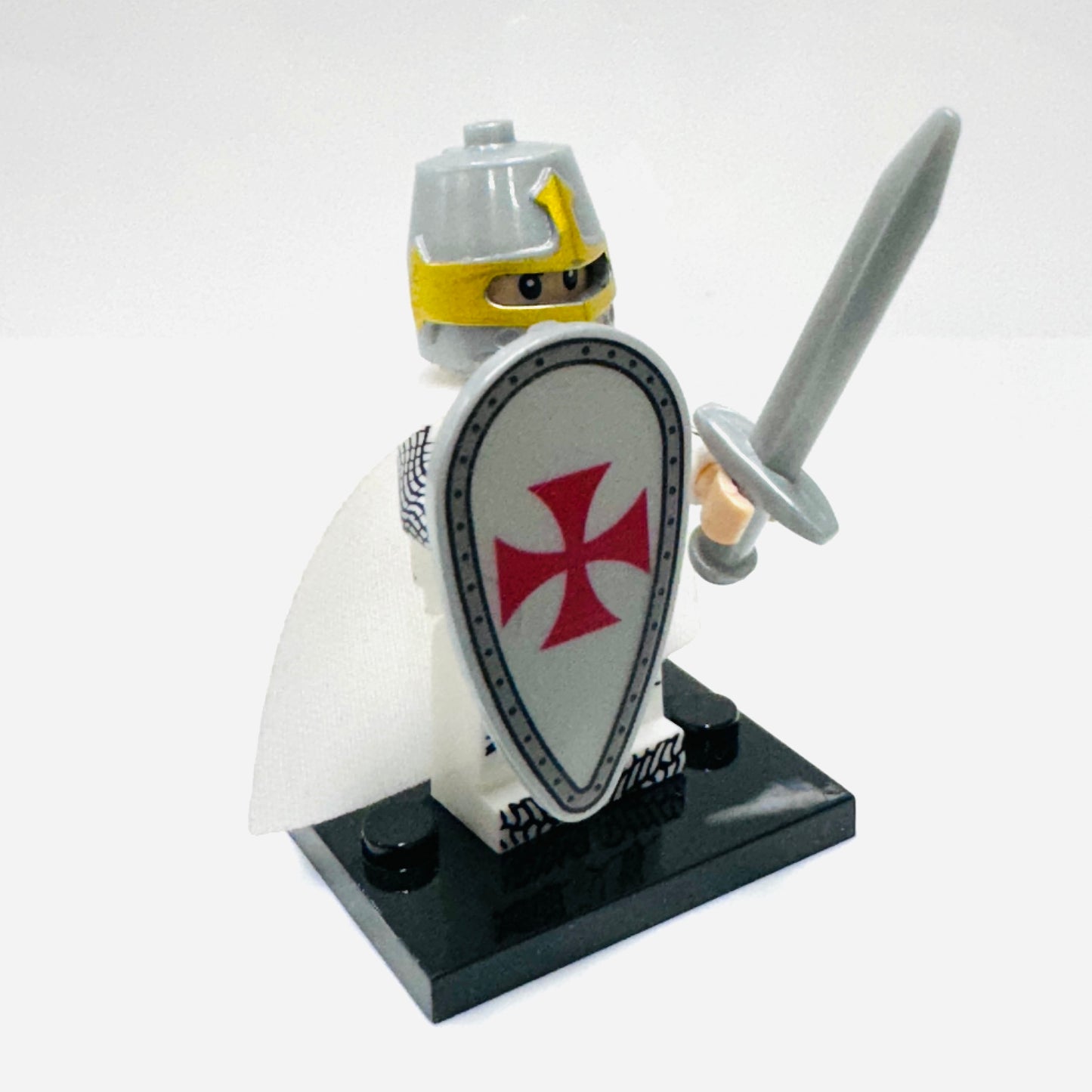 Custom Medieval Knight Templar Minifigure